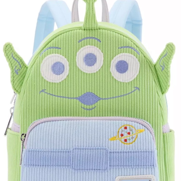Loungefly Handbags - TOY STORY ALIEN LOUNGEFLY MINI BACKPACK NEW WITH TAGS 💙💚💙💚